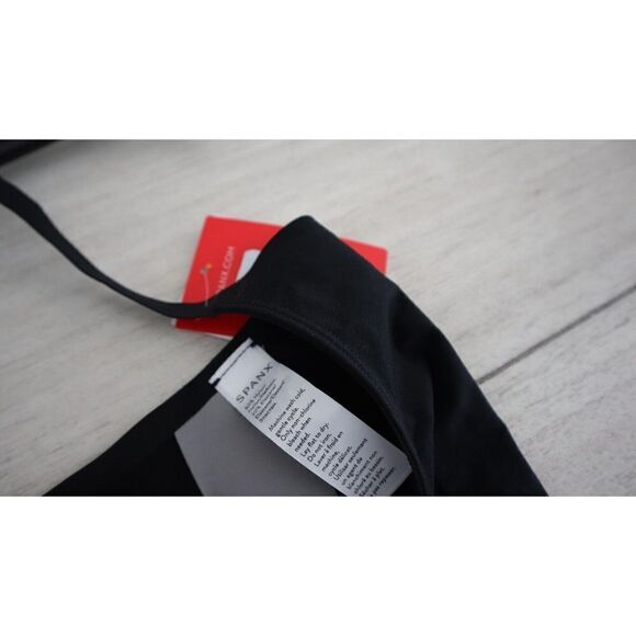 SPANX PS1715 Women's Sz 3X Very Black Oncore Mid-Thigh Bodysuit - Picture 10 of 10